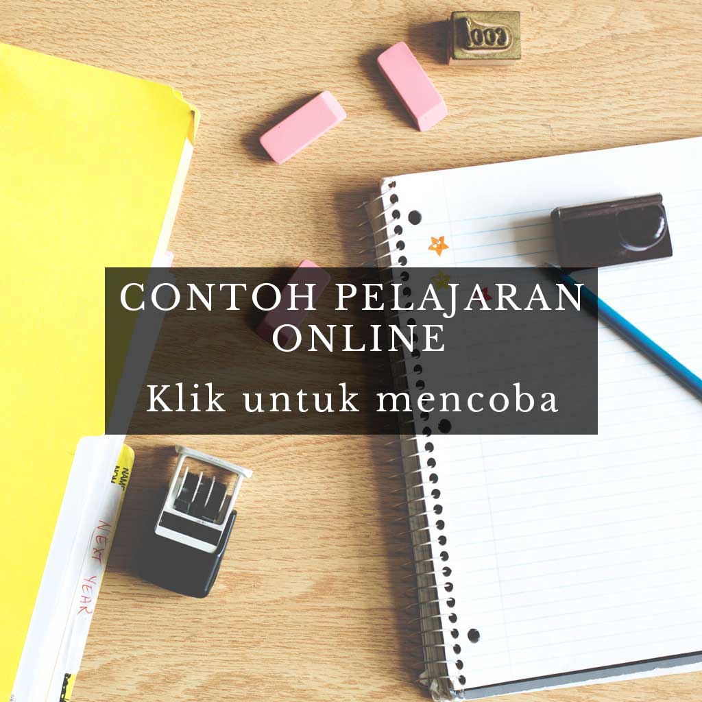 Contoh Pelajaran Online